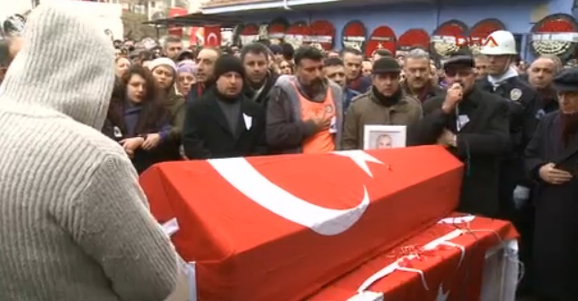 İzmir şehidi Musa Can'a veda