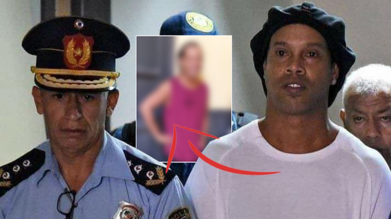 İşte Ronaldinho'nun hapishanedeki ilk görüntüsü