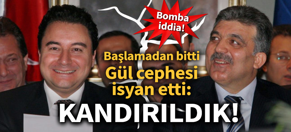 'Ali Babacan ile Abdullah Gül yolları ayırdı' iddiası