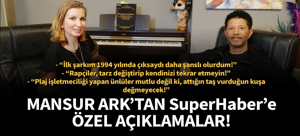 Mansur Ark'tan SuperHaber'e özel açıklamalar!
