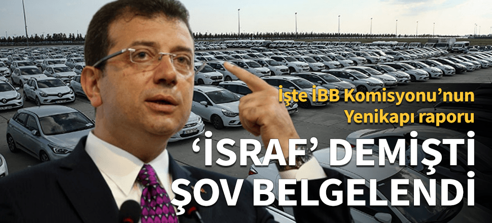 'İsraf' dedi şov çıktı! İşte Yenikapı gerçeği