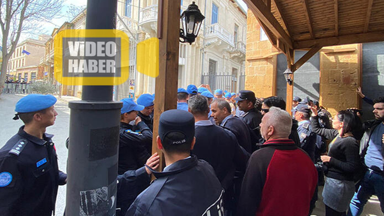 KKTC polisi ile BM askerleri arasında sınır tartışması