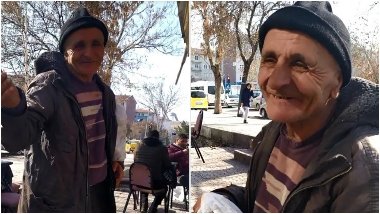 Dilencinin kazancı şoke etti: 400 vız gelir