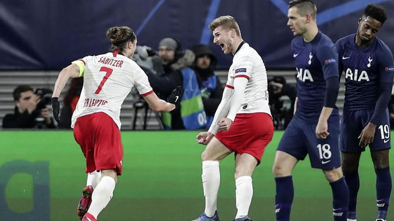 Leipzig, Tottenham'ı evine gönderdi: 3-0