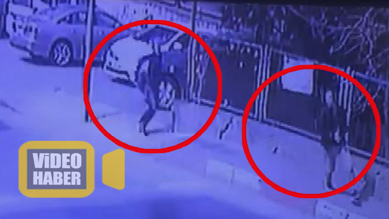 Kartal'da silahlı saldırı dehşeti kamerada