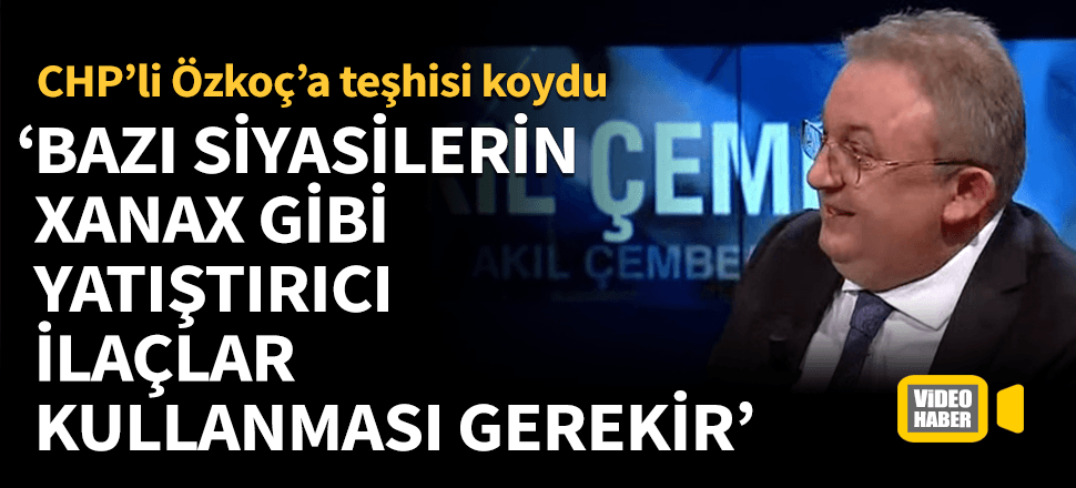 "Siyasetin bir kısmının yatıştırıcı ilaçlar kullanması gerek"