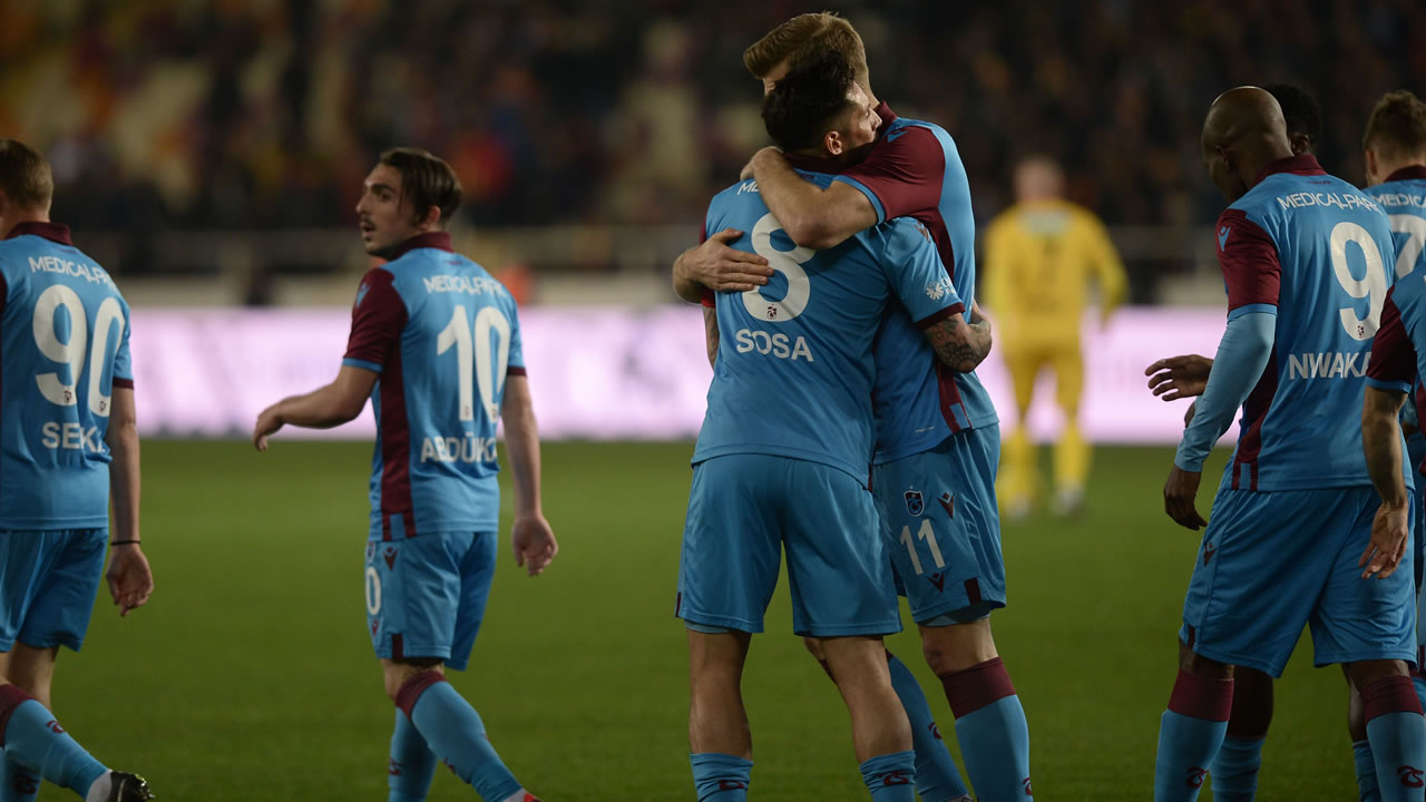 Zirvede Trabzonspor fırtınası: 1-3