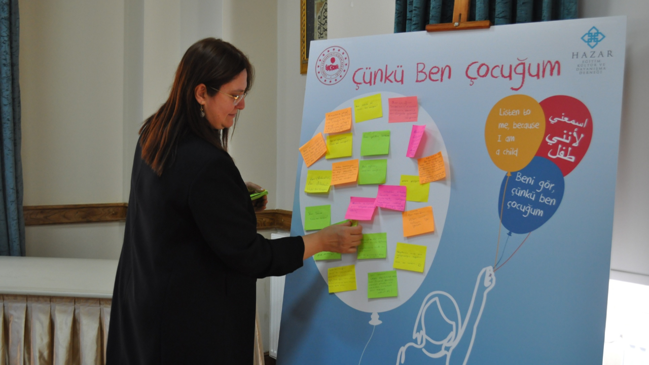 Hazar Derneği “Çünkü Ben Çocuğum Projesi”nin tanıtımını yaptı