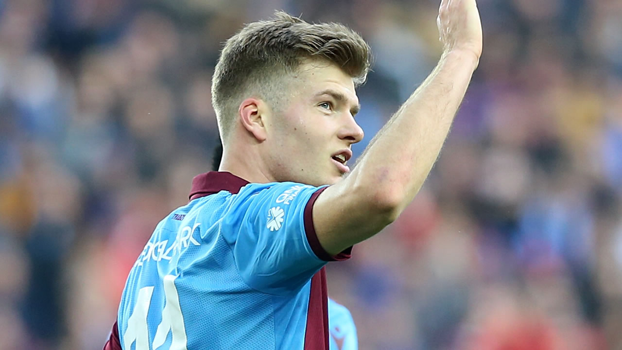 Trabzonspor'da Sörloth sevinci