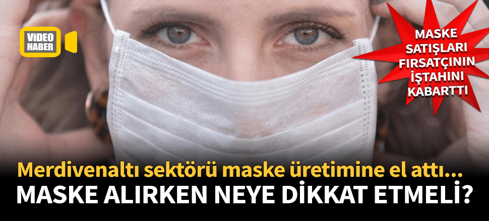 Sahte maskeye dikkat! Hakan Bayrakçı anlattı...