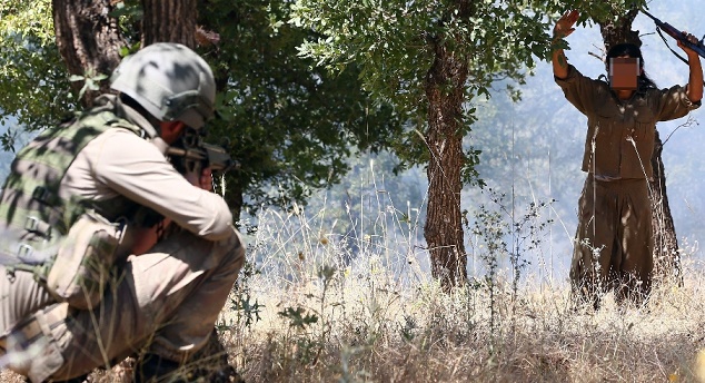 PKK'nın 'küçük Kandil'i yok edildi!