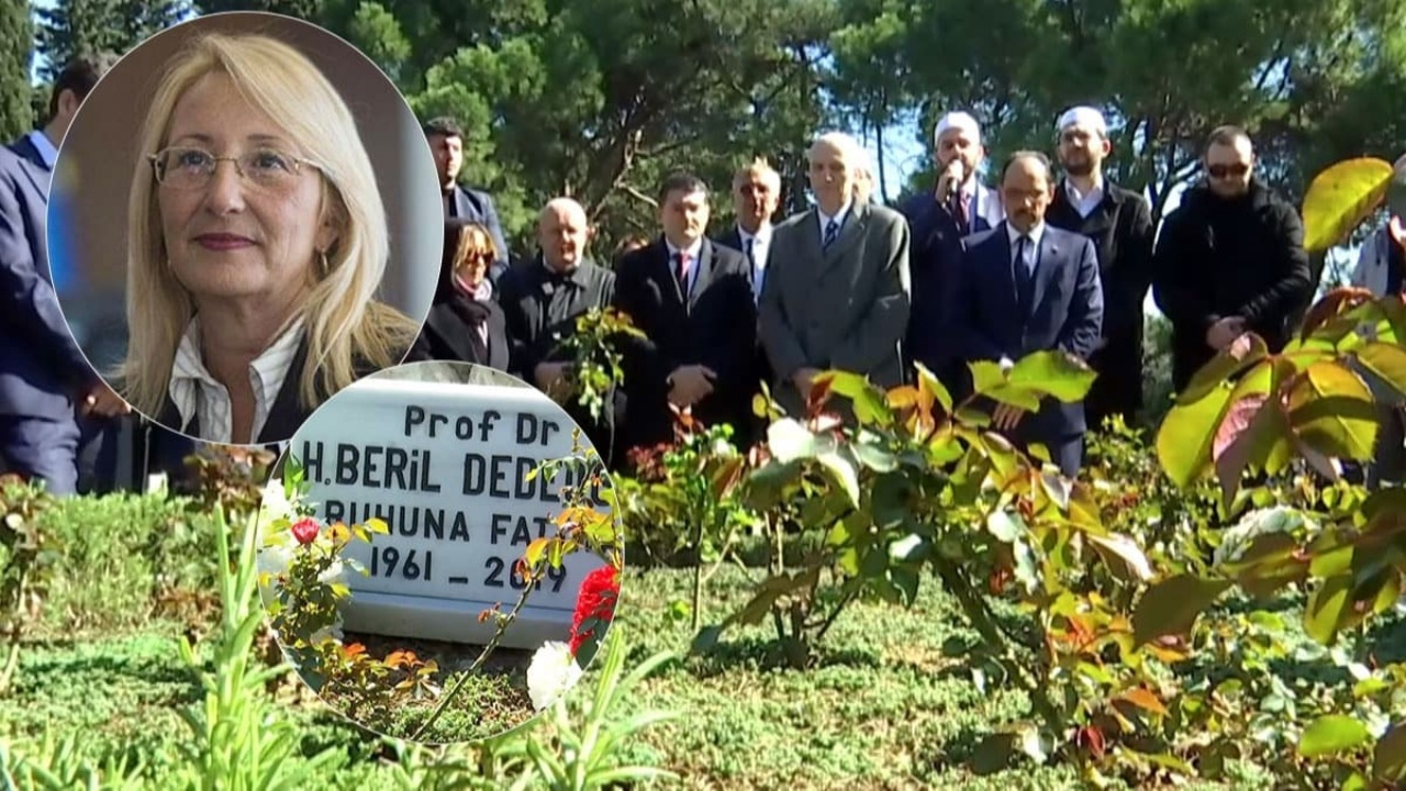 Prof. Dr. Beril Dedeoğlu kabri başında anıldı!