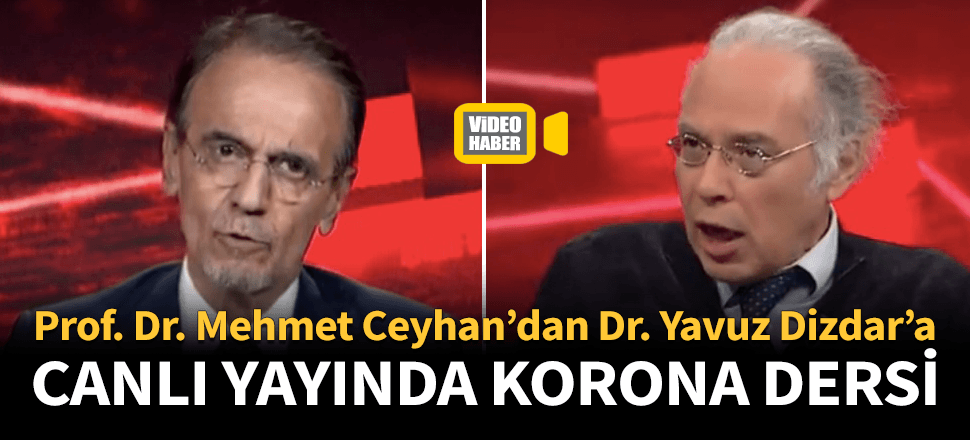 Profesörden ünlü doktora canlı yayında korona dersi!