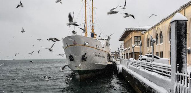 İstanbul'da vapur seferleri iptal, Boğaz kapatıldı!