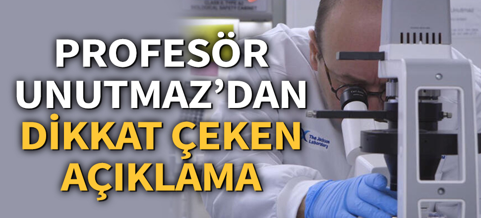Son dakika... Prof. Dr. Derya Unutmaz: Koronavirüs tedavi ve aşısında çok kısa sürede başarı gösterilecek