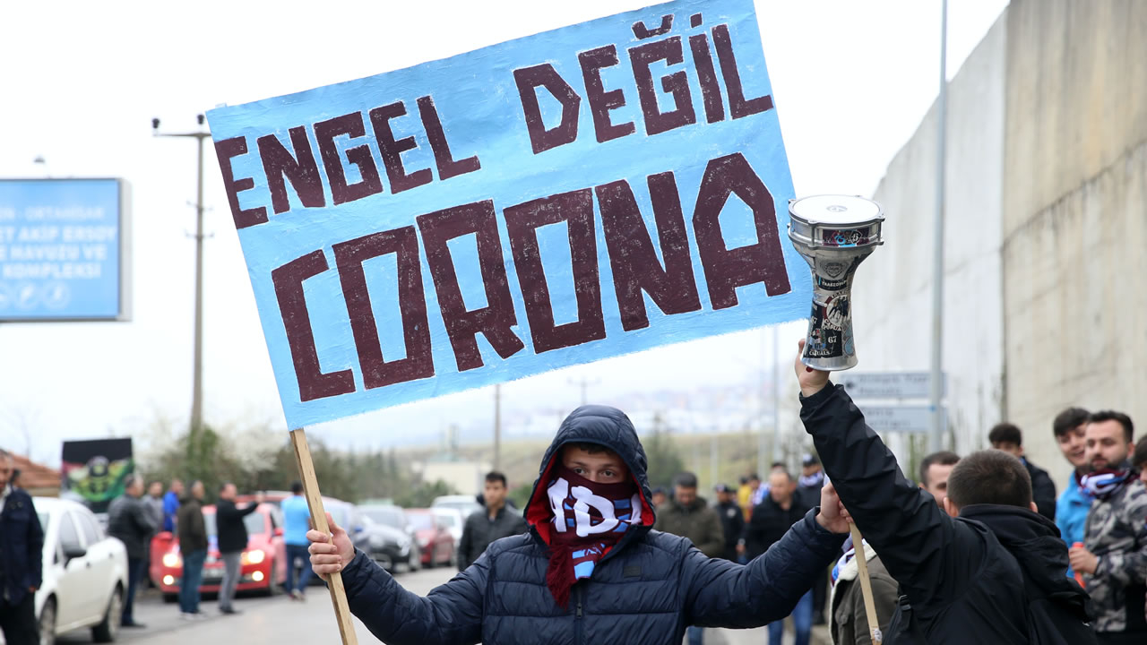 Korona günlerinde maç!