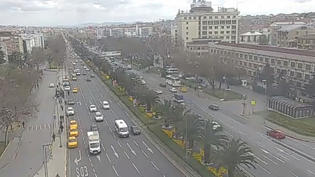 İstanbul trafiğinde koronavirüs etkisi