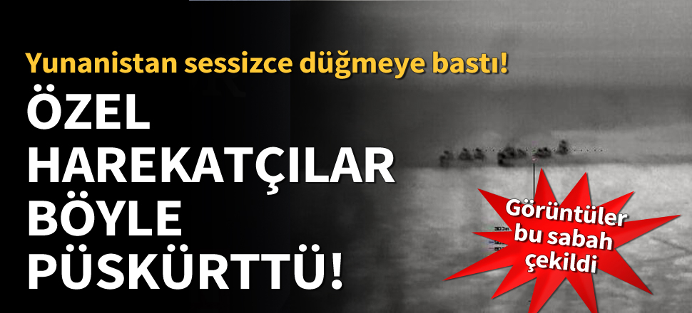 Özel harekatçılar, Yunanistan'ın göçmenleri geri itmesini engelledi