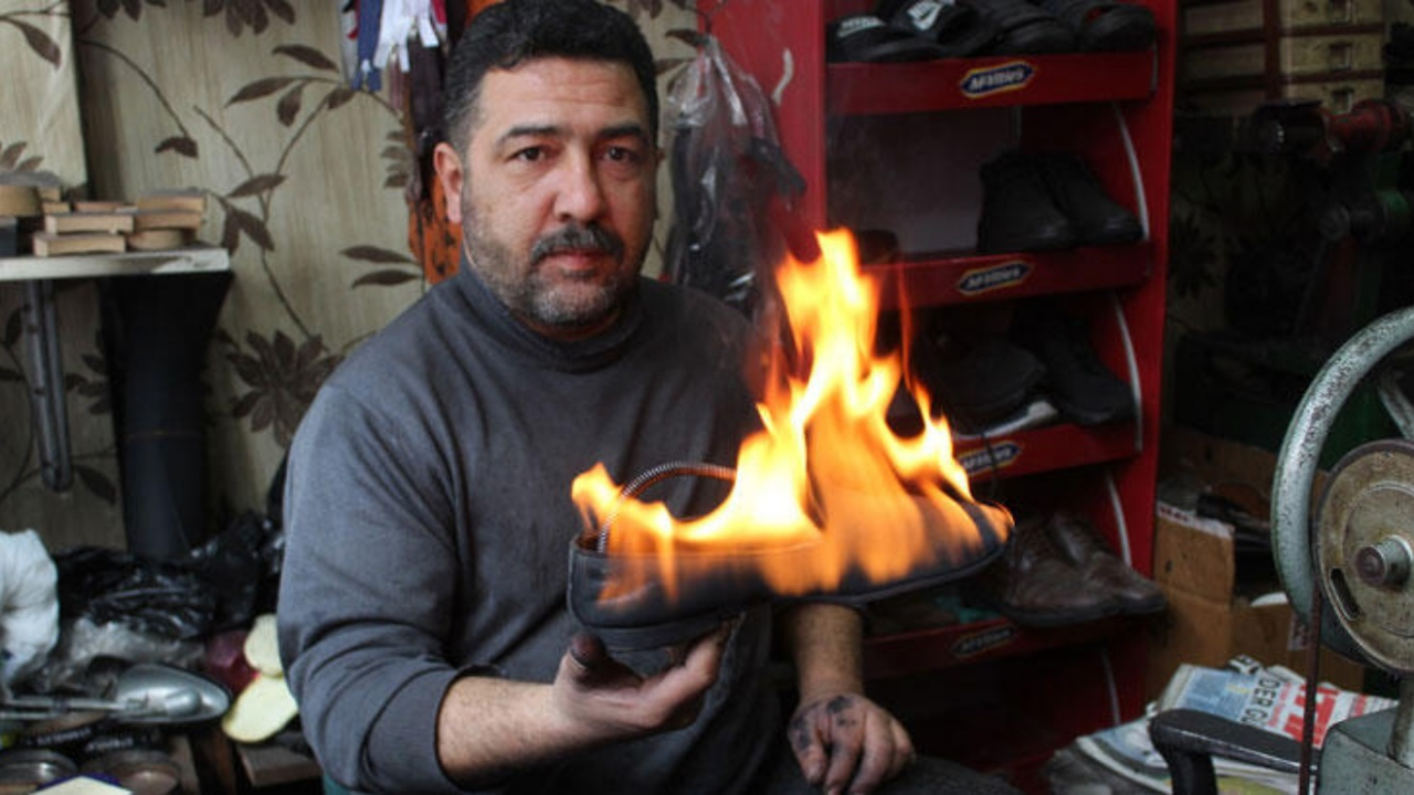 "Temizlik ayaktan başlar" dedi, virüsü böyle yok etti