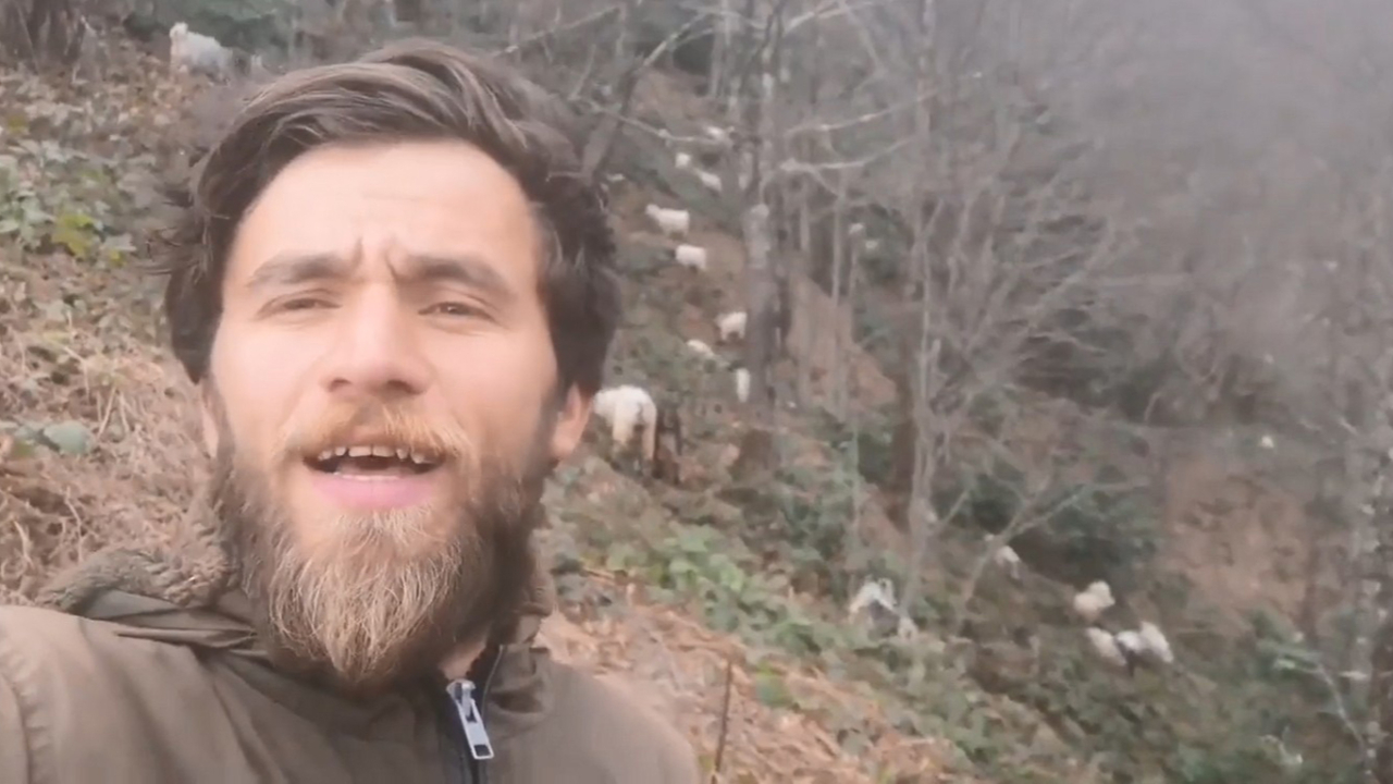 Rizeli çoban bu kez Koronavirüse türkü yazdı