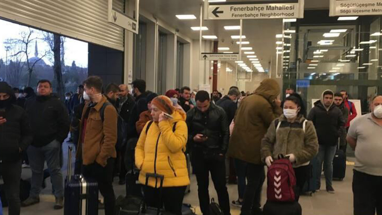 İstanbul'a gelen trende corona virüs şüphesi