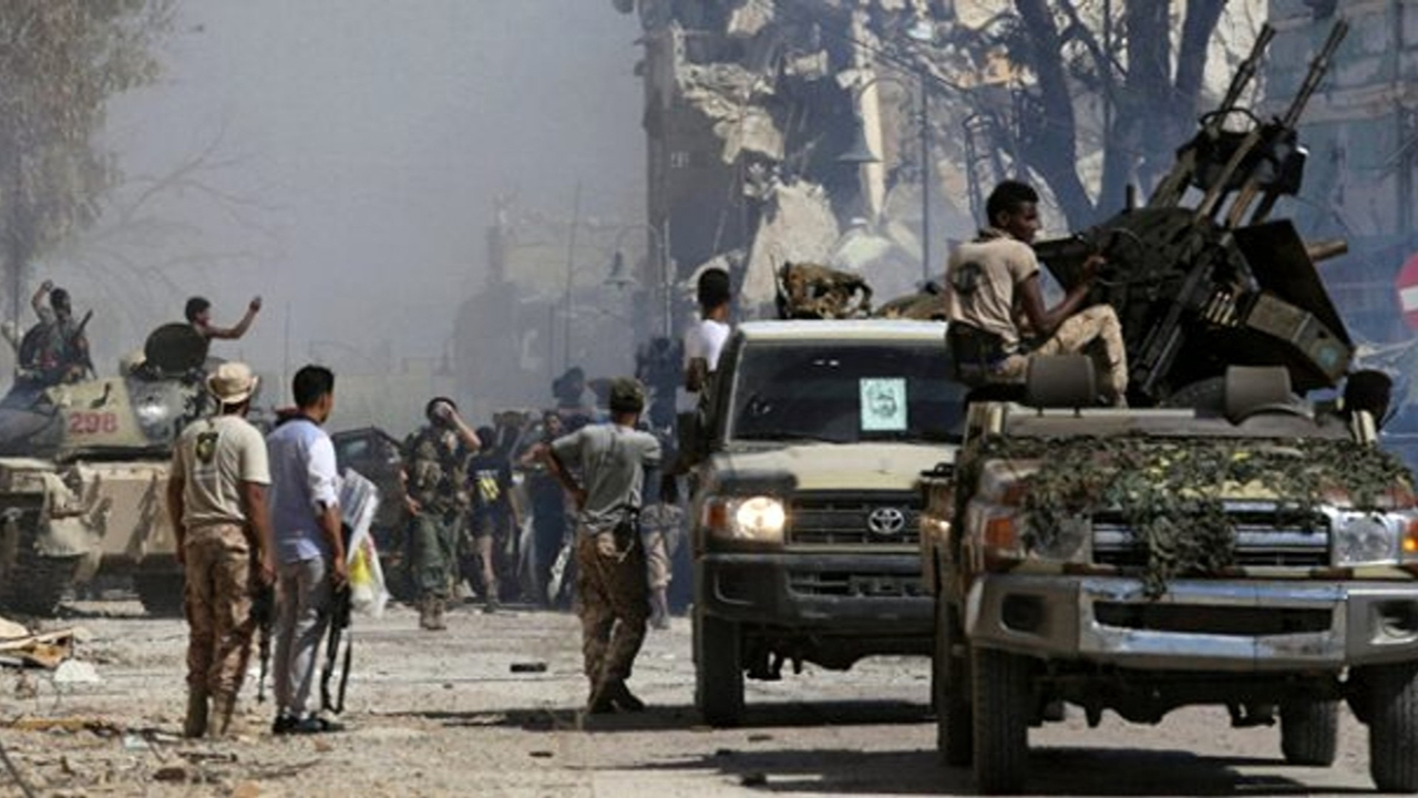 Libya'da çatışma! 25 Hafter milisi öldürüldü...