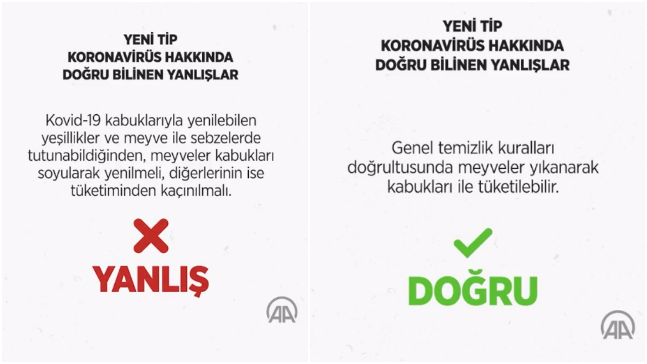Koronavirüsle ilgili doğru bilinen yanlışlar
