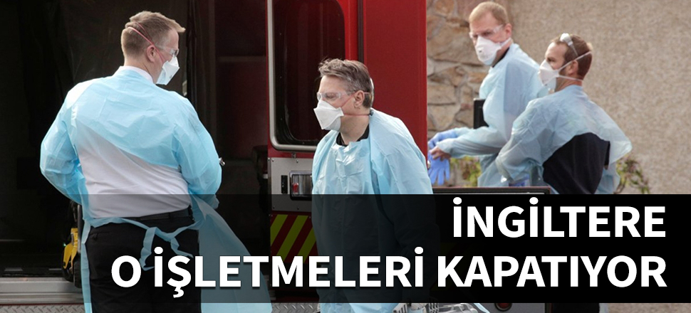 İngiltere'de yeni önlemler! Restoran, sinema, kafeler kapanıyor!