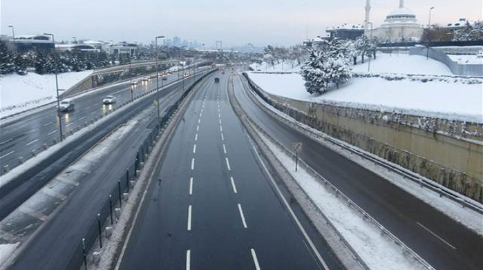 İstanbul'da hafta ortasında görülmemiş manzara