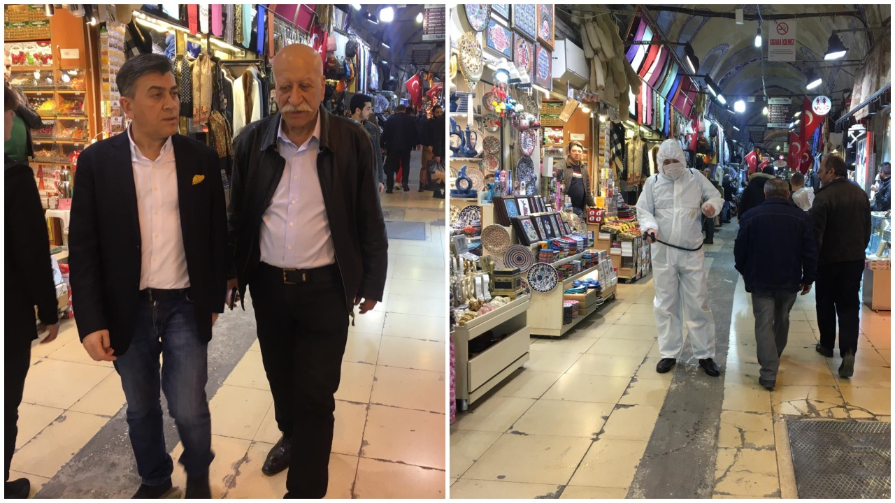 Korona virüsü salgını Kapalıçarşı’yı da etkiledi!
