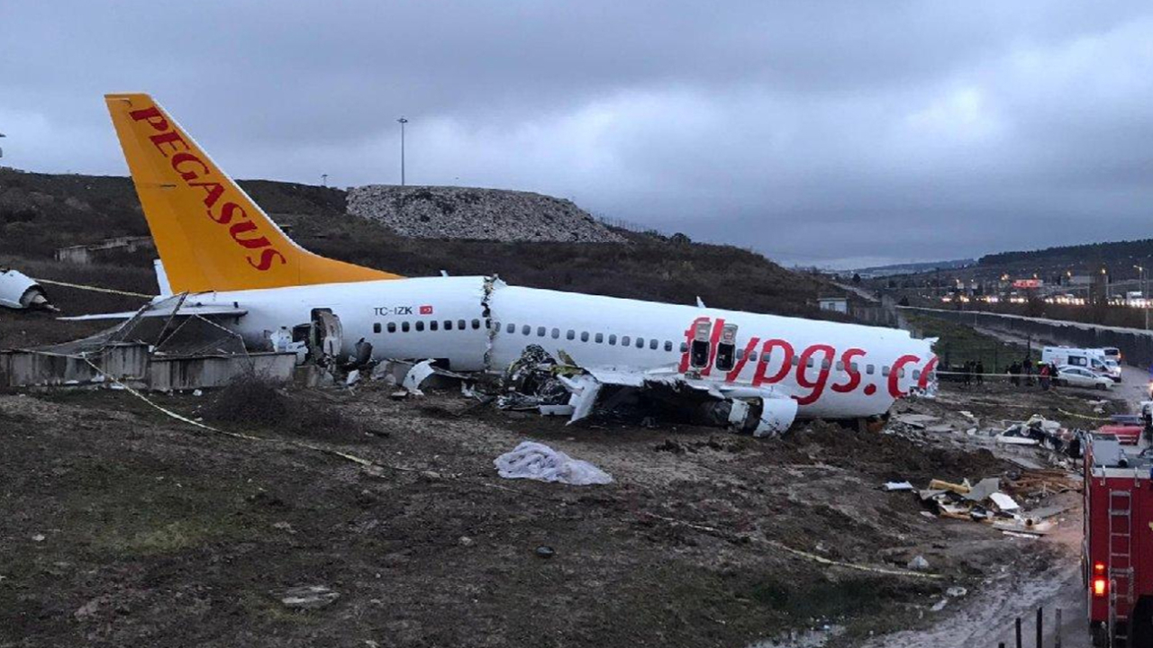 Son dakika... Pistten çıkan uçak soruşturması: Kaptan pilot ev hapsi şartıyla tahliye edildi