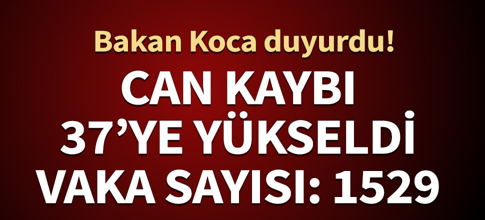 Bakan Koca: 7 kişi öldü, 293 yeni vaka var!