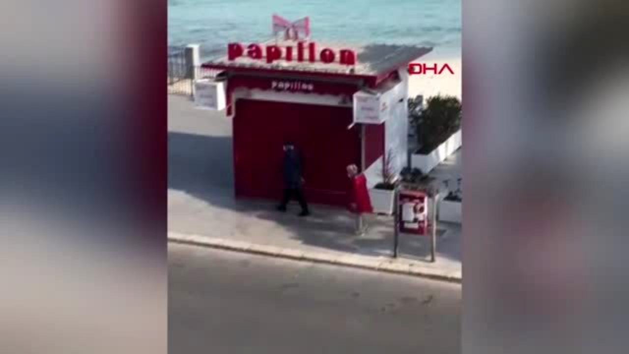 İtalya'da yaşlı çift 'bir metre' kuralını böyle uyguladı