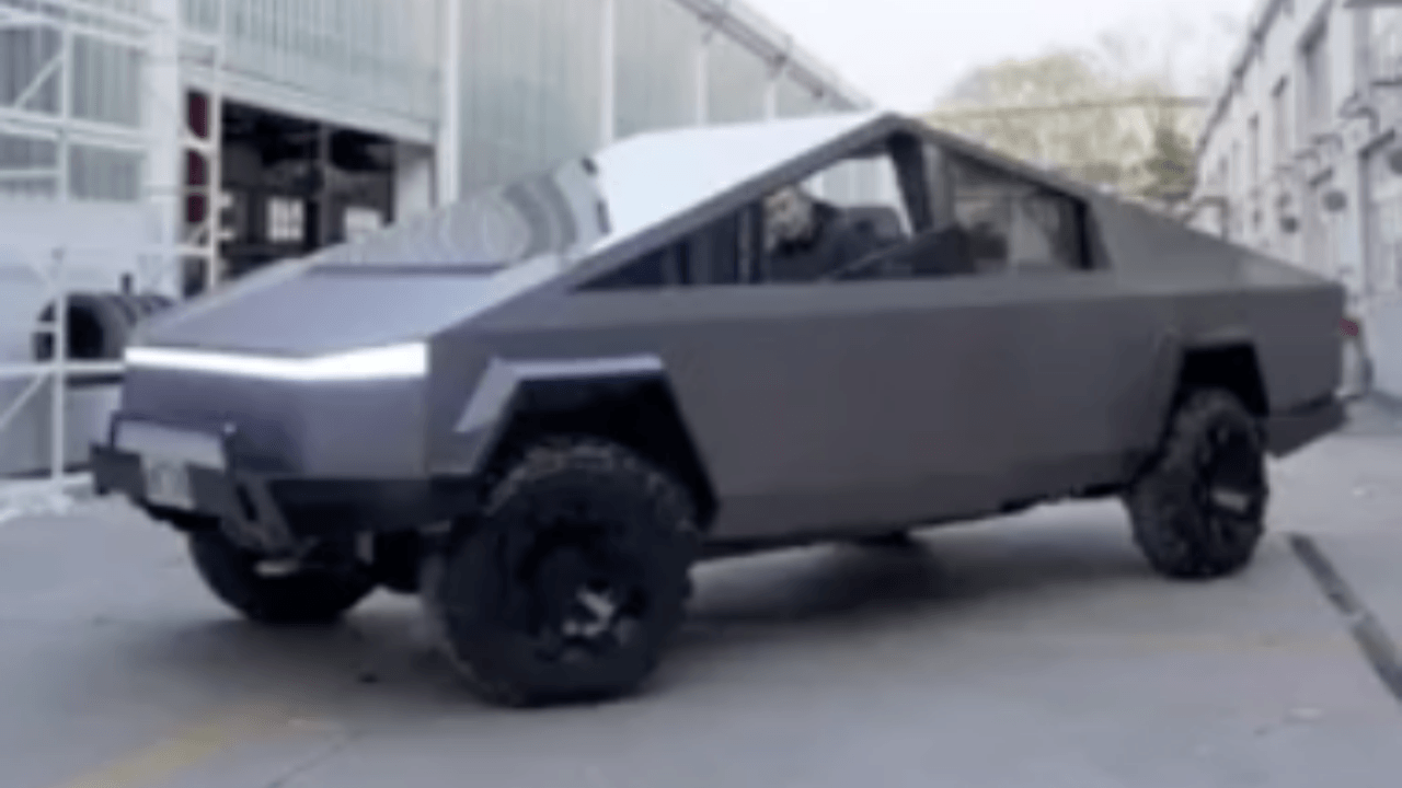 Çinliler, Tesla Cybertruck'ın 'birebir çakmasını' üretti