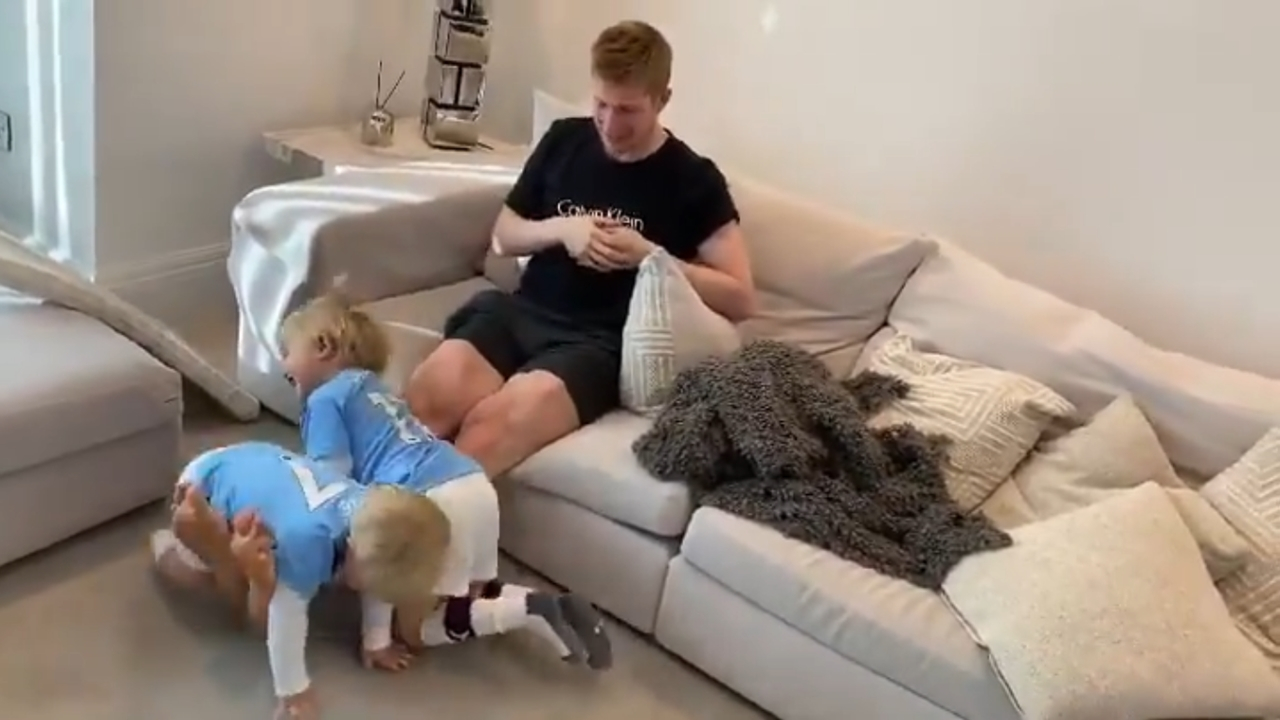 Kevin de Bruyne'nin bacak kası çalıştırma formülü!