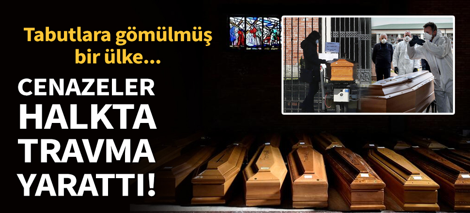 Son dakika... İtalya'da koronavirüs cenazeleri halkta travma yarattı (Corona, Covid-19, Kovid-19)