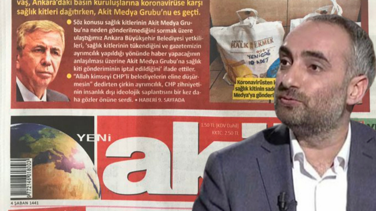 Ayıp ettin İsmail Saymaz! Faşistlik bu!
