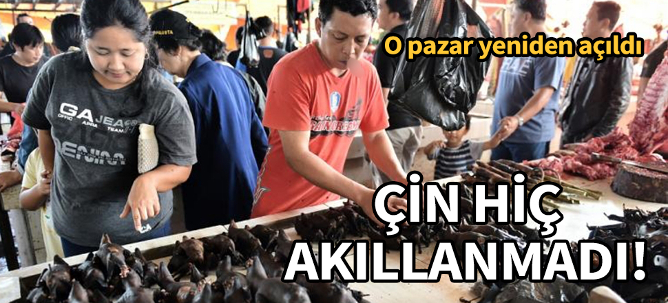 Koronavirüsün görüldüğü ilk vahşi hayvan pazarı yeniden açıldı