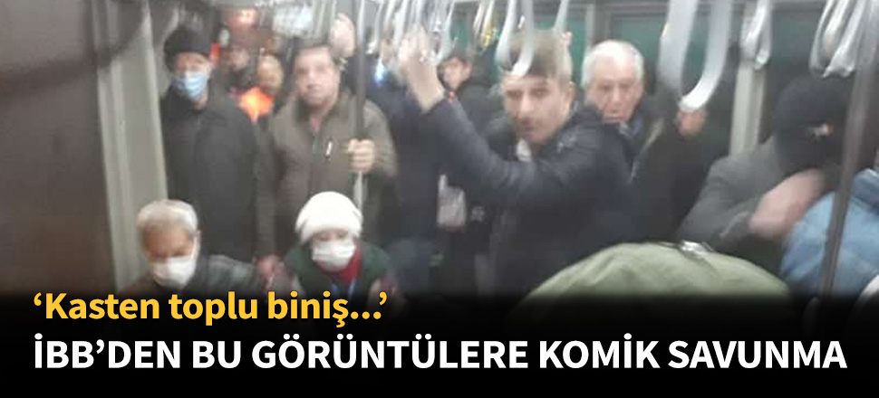 İBB'den bu görüntülere komik savunma...