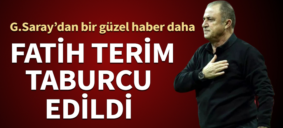 Fatih Terim taburcu edildi! Galatasaray'dan bir güzel haber daha...