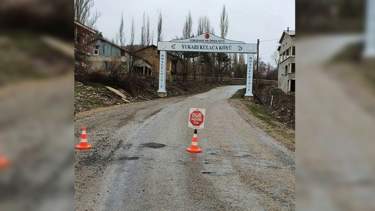 Son dakika... Gümüşhane ve Sivas'ta bazı köyler karantinaya alındı