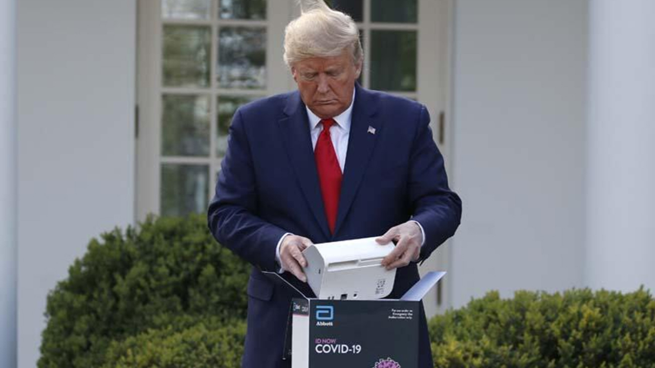 Son dakika... Trump, tanıtımını Beyaz Saray'da yaptı! İşte FDA'nın onayladığı o cihaz