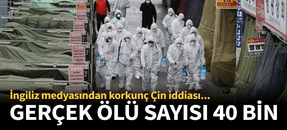 Korkunç iddia! Gerçek ölü sayısı 40 bin...