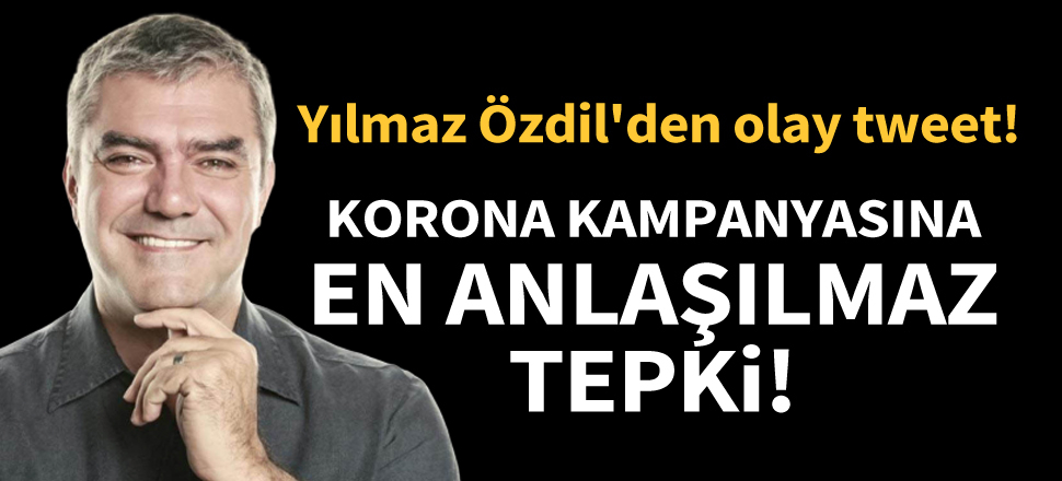 Yılmaz Özdil'den tepki çeken tweet!