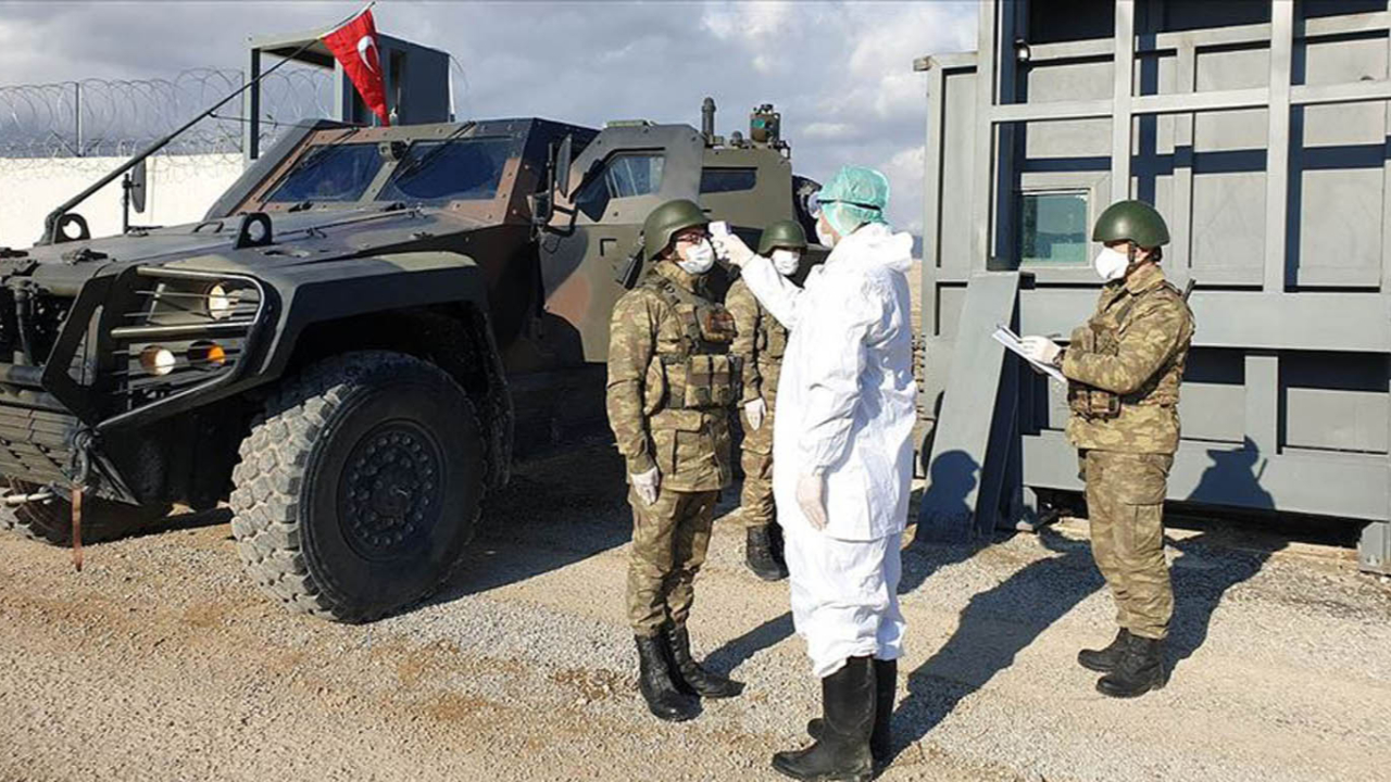 MSB'de koronavirüse karşı harekat bölgesindeki birliklerde ilave tedbirler alındı