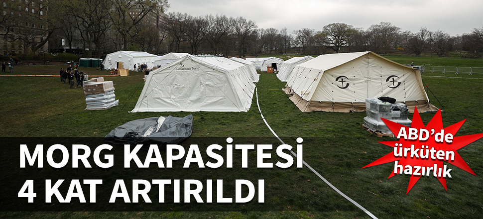 New York'ta morg kapasitesi 4 kat artırıldı!