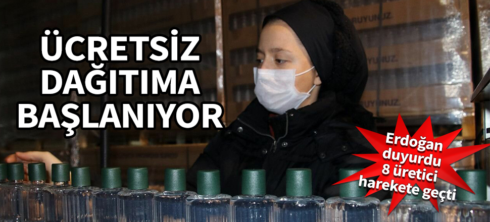 Ücretsiz dağıtıma başlanıyor! Erdoğan duyurdu, 8 üretici harekete geçti
