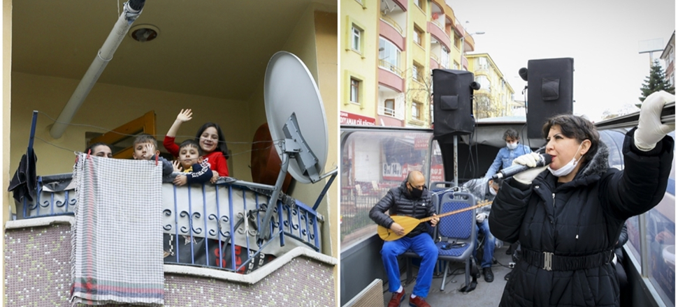 Keçiören Belediyesi konseri vatandaşların ayağına götürdü!