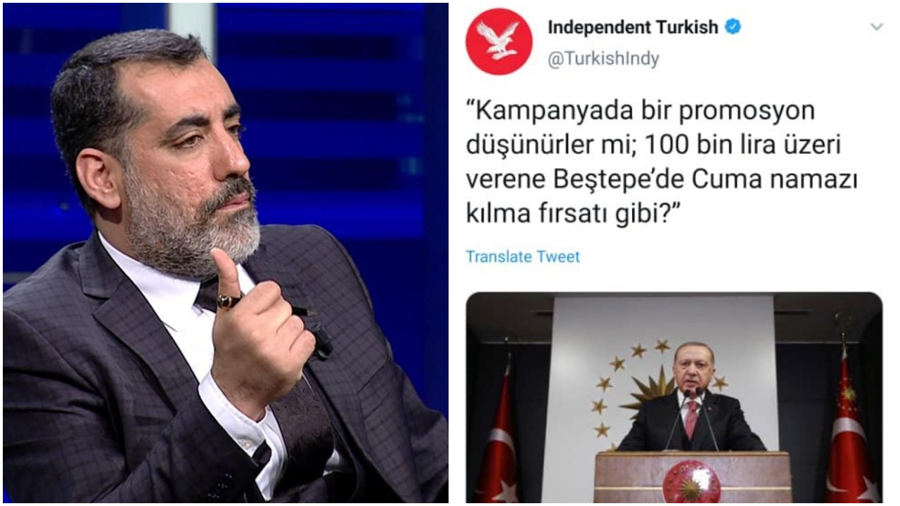 Independent 'Türkçe' değil sahibinin sesi!