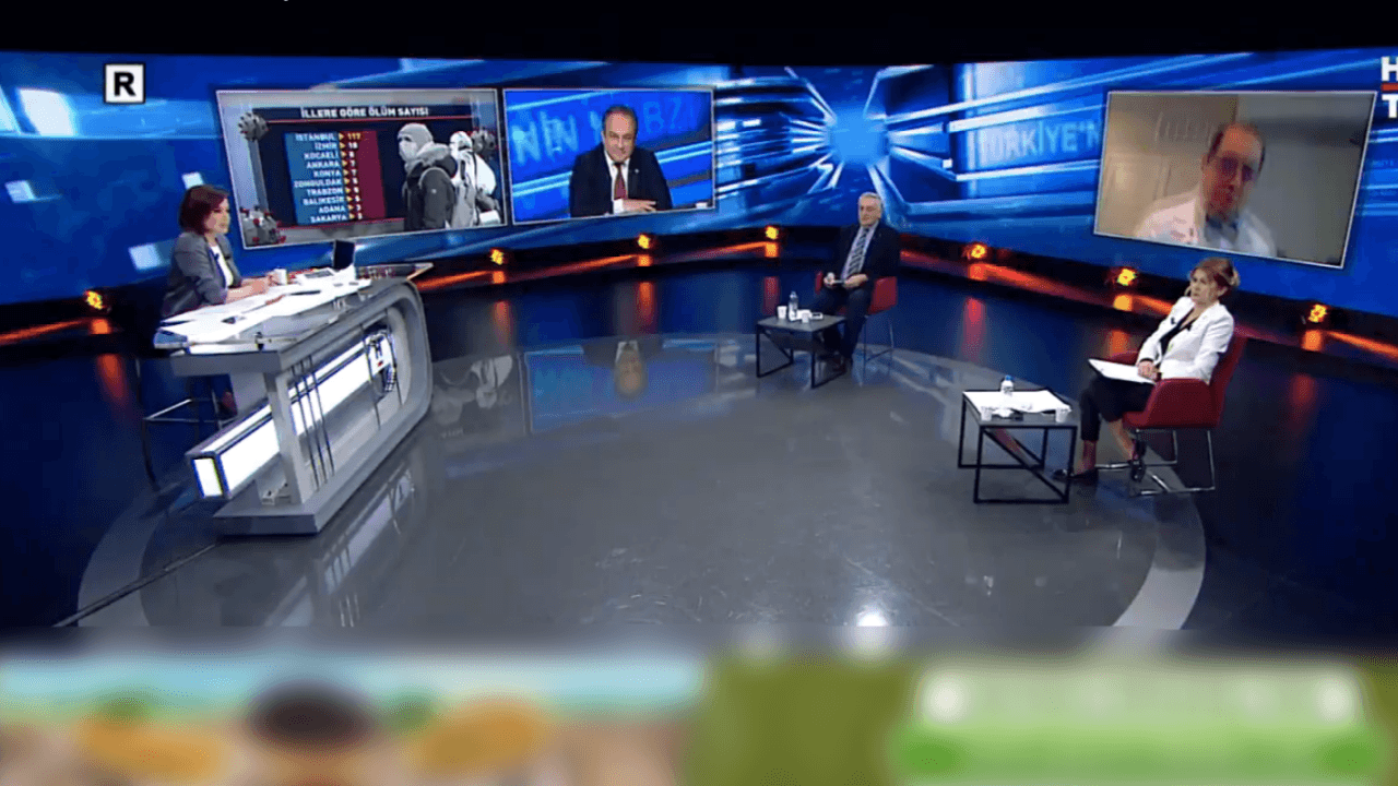 Habertürk'te sert tartışma! Ünlü doktor yayını terk etti!